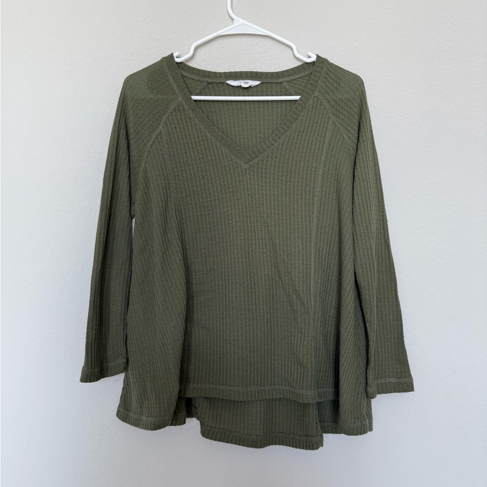 Jack by BB Dakota Long Sleeve V-Neck Top